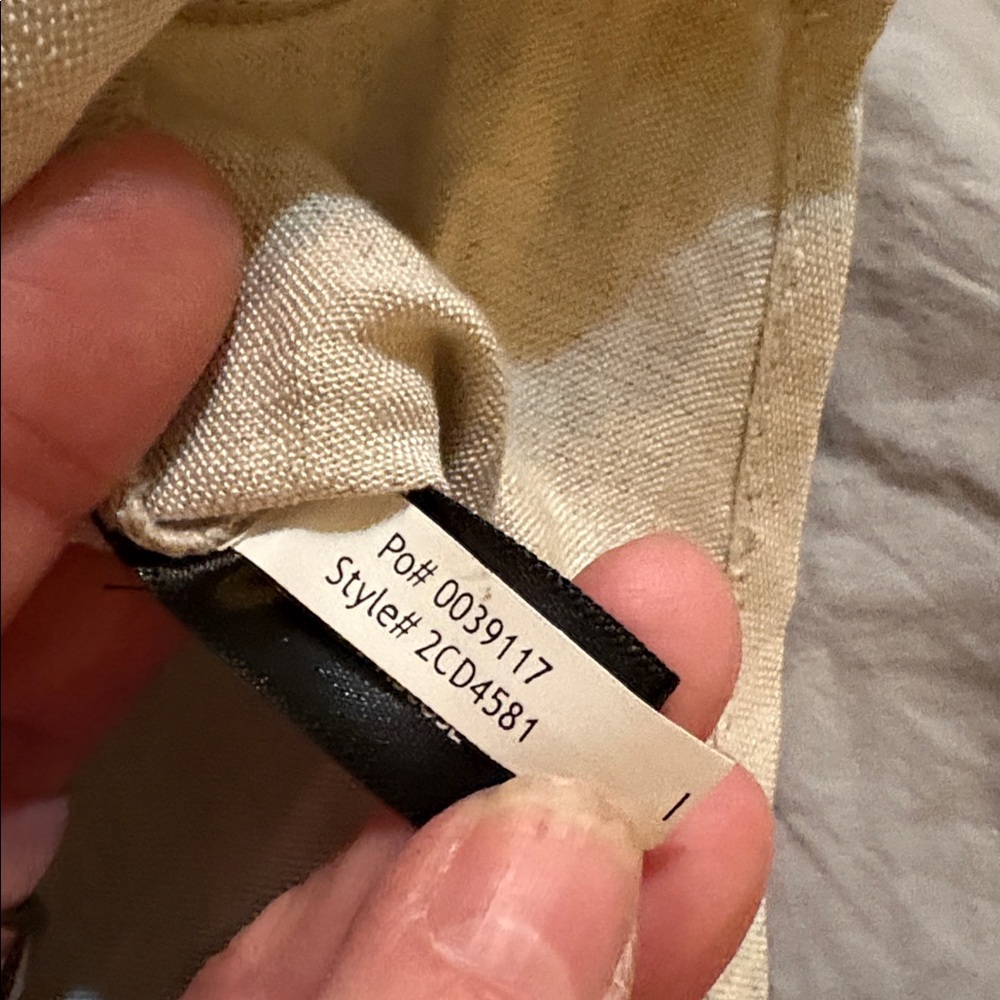 Boston Proper Linen blend  Sleeveless button down blouse XS NWT - Picture 6 of 9